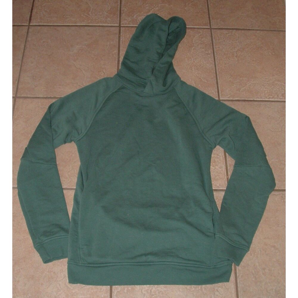 KENNETH COLE Mens Sz Small Casual Wear Green Hoodie Hooded Sweatshirt Pockets